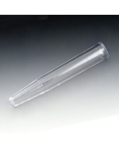 Centrifuge Tube, 16 x 100mm (12mL), PS, with Separate White Plug Cap