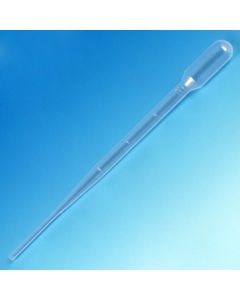 Transfer Pipet, 5.0mL, Blood Bank, Graduated to 2mL, 155mm, 500/Dispenser Box, 10 Boxes/Unit