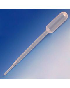Transfer Pipet, 8.0mL, General Purpose, Large Bulb, 157mm, STERILE, 20/Bag, 20 Bags/Unit