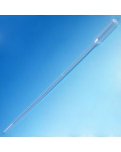 Transfer Pipet, 6.0mL, Extra Long, 225mm (9 Inches Long), STERILE, 20/Bag, 20 Bags/Unit
