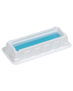 Reagent Reservoir, 25mL, Disposable, White, PS, Graduated, Non-Sterile, Bulk, 100/Unit