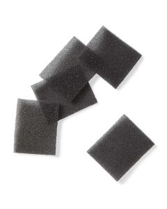 Biopsy foam pad, black, 30.2x25.4x2.3mm, 1000/pack