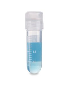 Cryogenic Vials, 2.0ml, Sterile, External Threads, Attached Screwcap with O-ring seal, RB, PG, WS