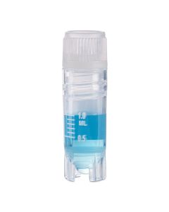 Cryogenic Vials, 1.0ml, Sterile, Internal Threads, Attached Screwcap with O-ring seal, CB, SS, PG, WS