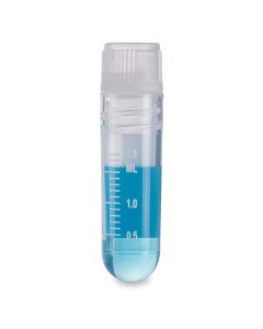 Cryogenic Vials, 2.0ml, Sterile, Internal Threads, Attached Screwcap with O-ring seal, RB, PG, WS