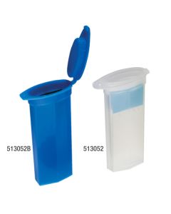 Slide Mailer, Polypropylene, Flip Top, for 2 slides, Blue, 100/Pack, 10 Packs/Unit