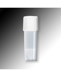 Sample Tube, 1.2mL, External Threads, PP, Conical Bottom, Self-Standing
