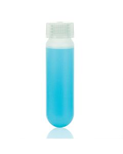 Centrifuge Tube, 50mL, Oak Ridge Round Bottom Style, Attached Screw Cap, PP, 12/Box