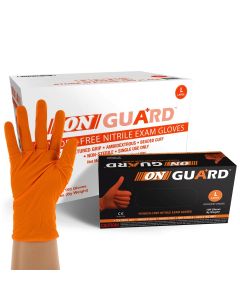 OnGuard 6.5 mil Powder Free Nitrile Exam Gloves