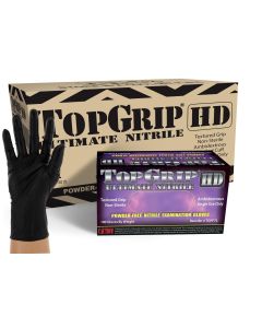 TopGripHD 7 mil Powder Free Nitrile Exam Gloves